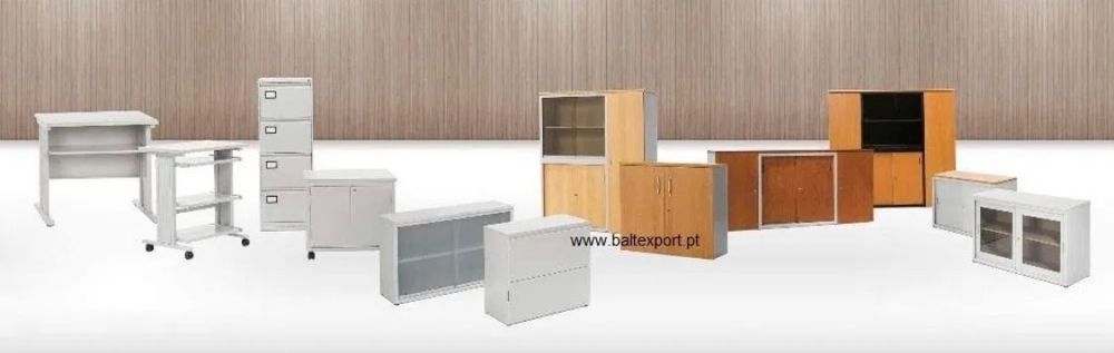 Armário Metálico com 4 Prateleiras Reguláveis 1950x1000x420 mm - NOVO