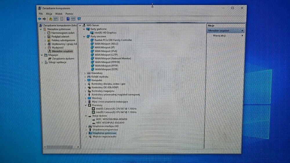 Mini PC Asus, Intel, 16GB RAM, 250GB+2TB + UPS APC