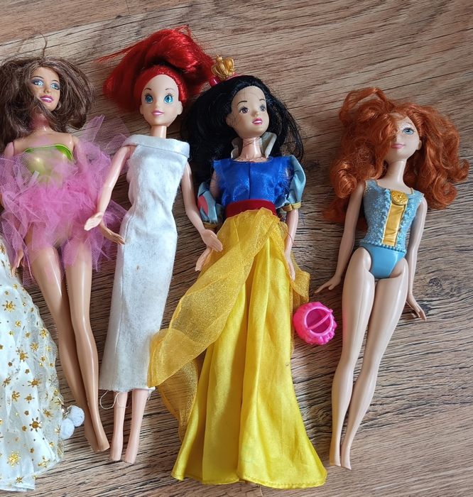 Lalki Barbie 4 sztuki