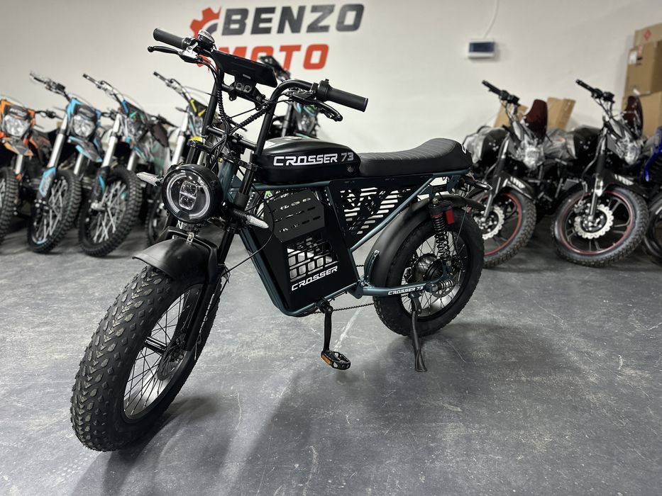 Електрофетбайк електровелосипед Crosser 73
