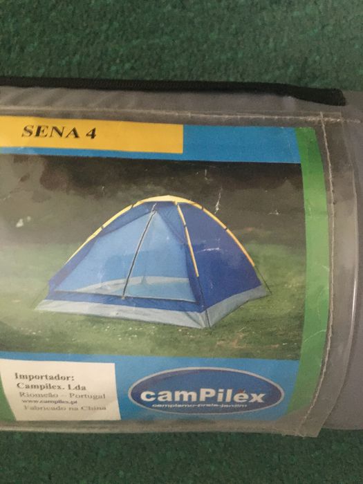 Tenda campismo para 4 pessoas