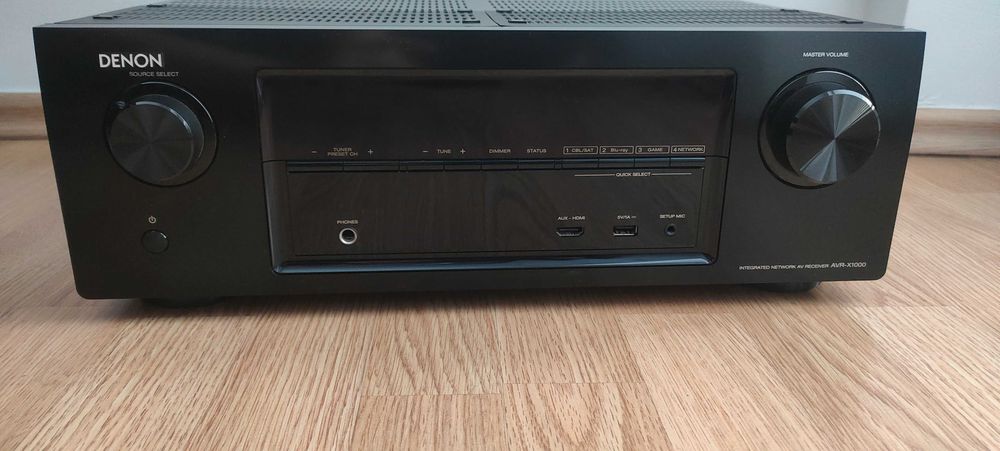DENON AVアンプ AVR- X1000 Amplituner Denon AVR-X1000 (czarny) - Opinie, Cena - RTV