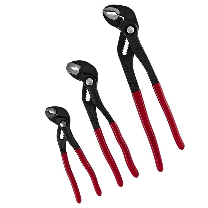 JOGO DE 3 ALICATES AJUSTÁVEIS