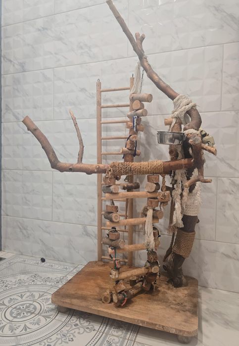 Стійка присад для папуги