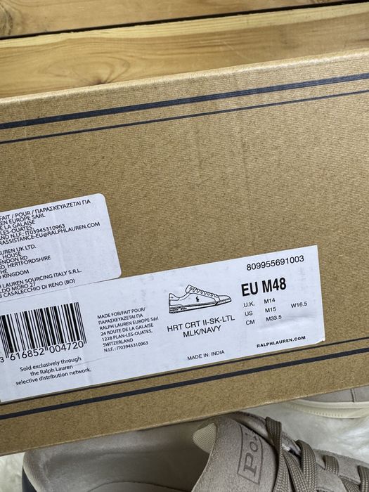 Ralph Lauren meksie trampki sneakersy