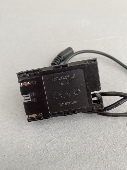 Adaptador AC Bateria LP-E6 Canon