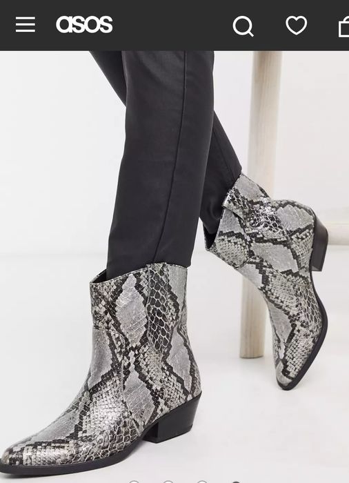 Nowe botki r36 Bershka kowbojki