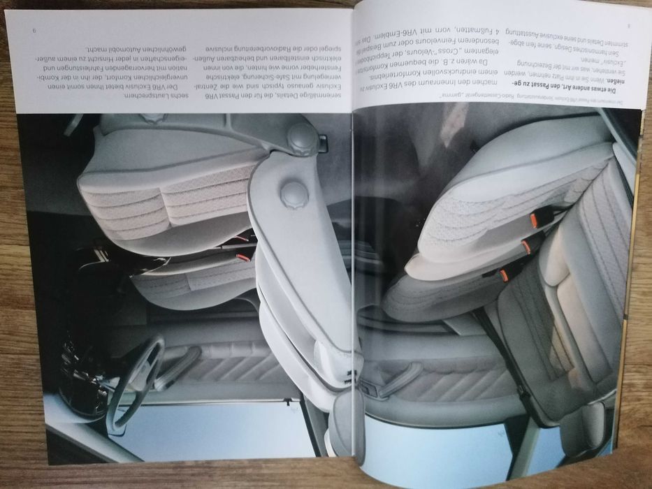 Prospekt VW Passat B3 VR6 GL, GT, Exclusiv