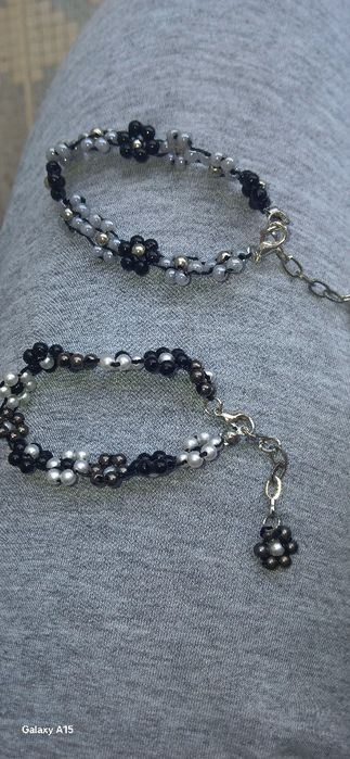 Pulseiras de flores