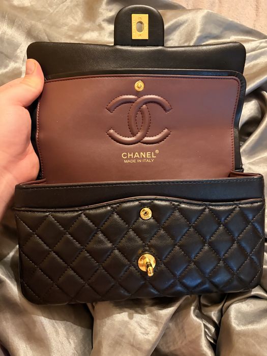 Chanel torebka skóra naturalna
