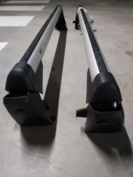 VW Car Roof Rack Cross Bars/Barras transversais de tejadilho VW