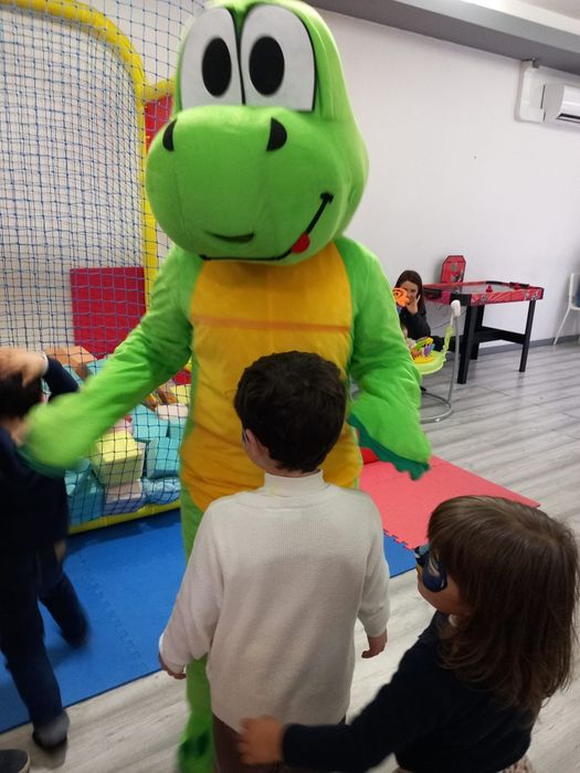 Mascote DINOSSAURO - Festas infantis