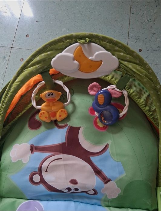 Manta para bébé com musica