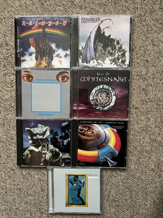 Диски фірмові CD Rainbow,Nazareth,Uriah Heep,Steely Dan, ELO,10cc