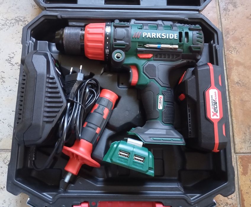 Aparafusadora de impacto a bateria 20V  Parkside