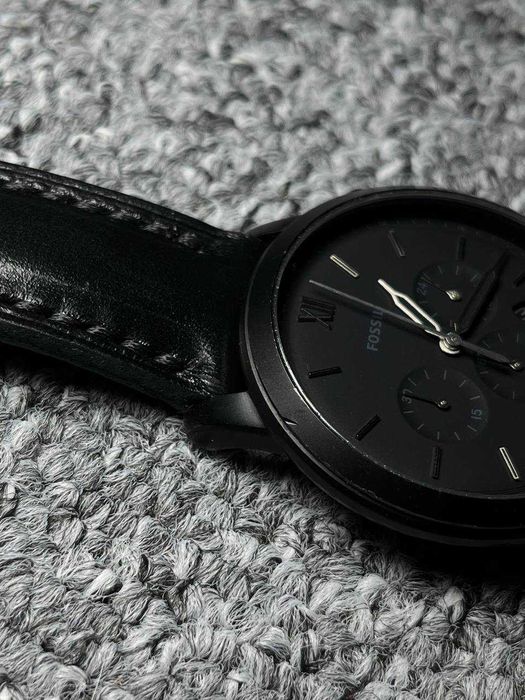Годинник FOSSIL Neutra Chronograph Black Leather