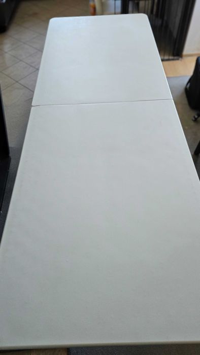Stół cateringowy biały 240 x 85 cm