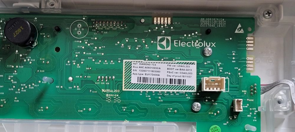 Programator do pralki Elektrolux EW6S406BP