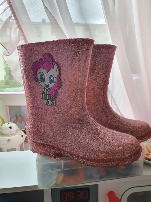 Kalosze dla dziewczynki rozm 27 rozowe my little pony