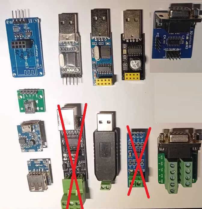 Lote Electronica Conversores / Interface RS232, RS485, USB, SPI, TTL