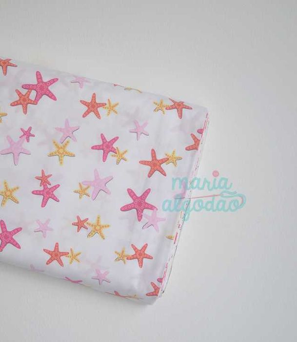 Oportunidade: Tecido 100% algodão a 6€/m - A sea of stars - Cora D