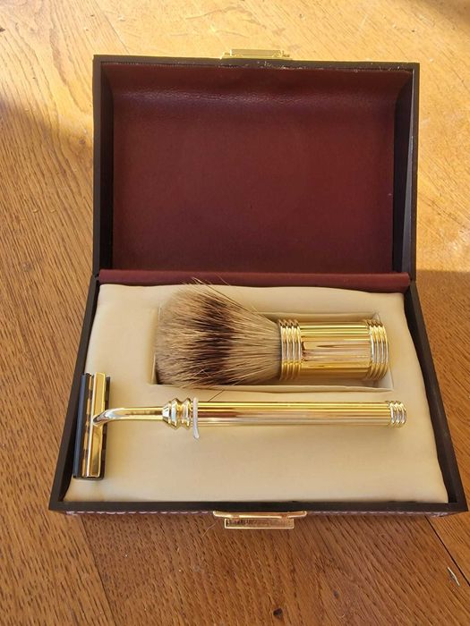 conjunto de barbear classico