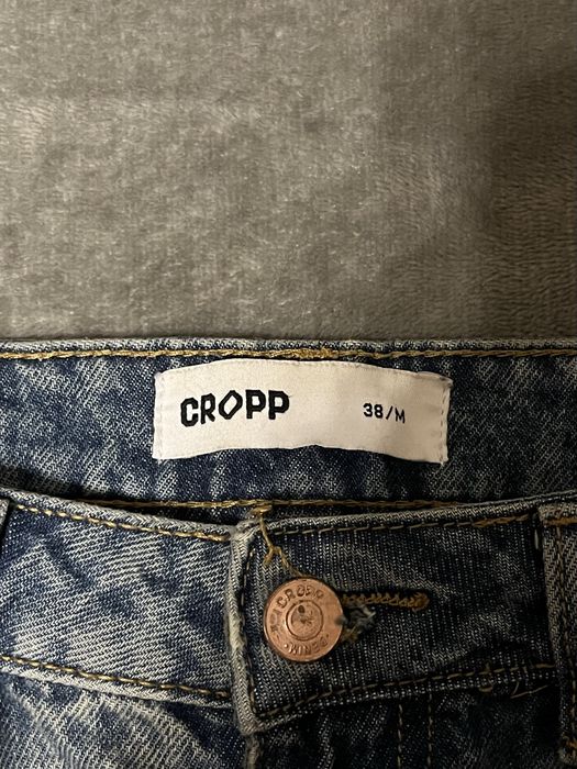 Джинси cropp сині