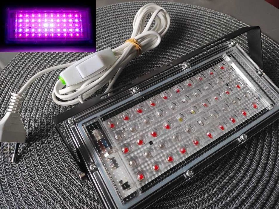 Panel do uprawy roślin lampa FULL SPECTRUM - LED GROW 30/50W