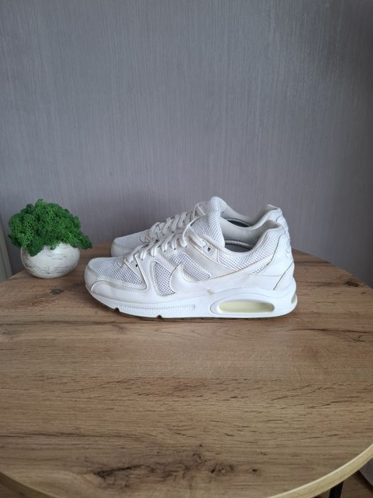 Мужские кроссовки Nike air max 45р, белые весенние  кросовки