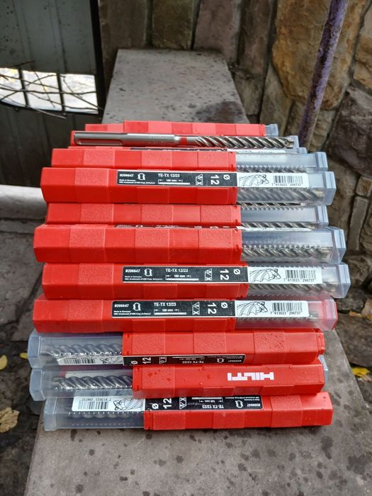Нові перфораторні сверла Hilti.