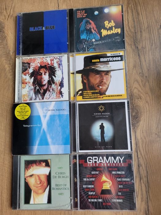 8 CD za 50 zł ! Sprzęt AV . Płyty . Kasety . DVD . Tanio ! Zerknij !
