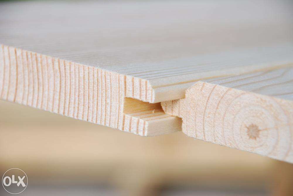 Deska elewacyjna Podbitka Boazeria Szalówka - 20mm sosna bez sęków