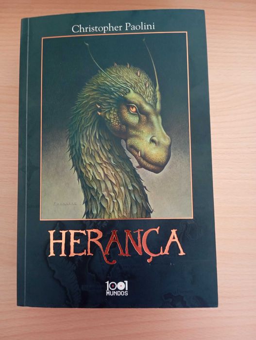 Colecção 4 primeiros livros Ciclo Herança Eragon Christopher Paolini