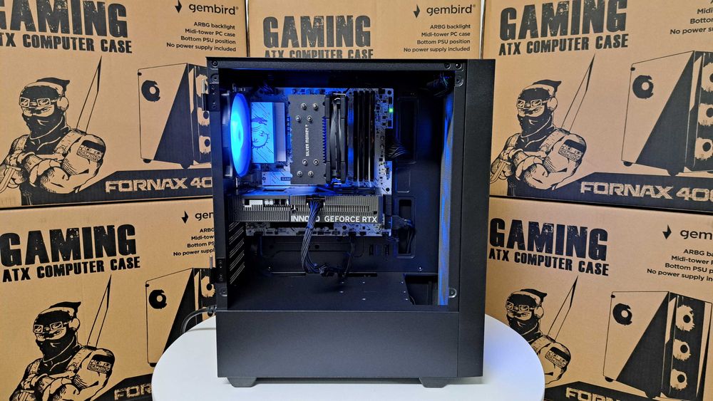 Nowy Komputer Gamingowy Katowice OFERTA SIERPIEŃ INTEL RYZEN RTX Gwarancja Faktura VAT 23% Windows 11