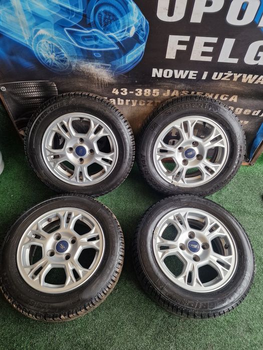 Alufelgi 14 4×108 Ford Fiesta Fokus Fusion Ka Orginał jak Nowe