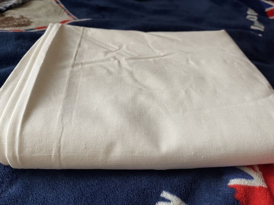 Белая хб ткань отрез простынь новая