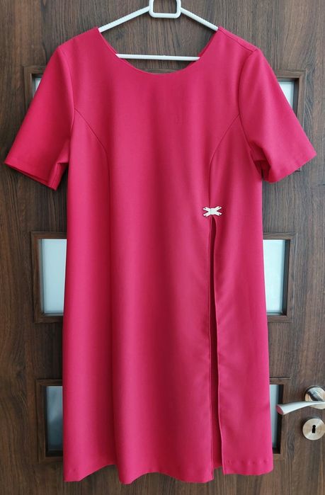 Sukienka damska na święta rozmiar 40 kolor fuksja