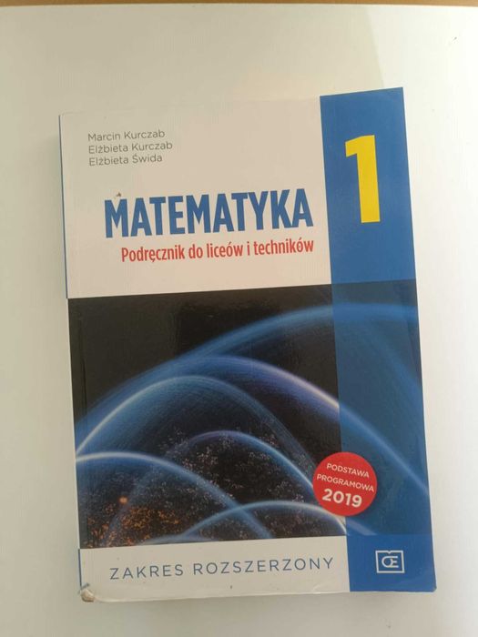 Matematyka 1 podręcznik zakres rozszerzony
