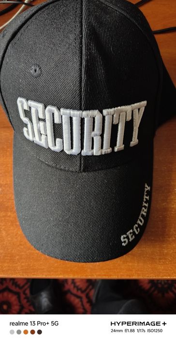 Бейсболка SECURITY