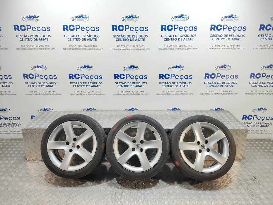 Conjunto 3 Jantes 17 Originais Peugeot 308 1 7,5J ET32 4x108