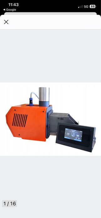PALNIK NA PELLET 25 kW +piec 18kw
