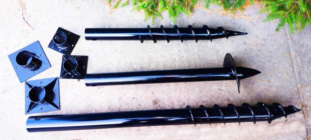 Палі гвинтові. Однолопасні. Геошуруп. Сваи винтовые (БЗС)