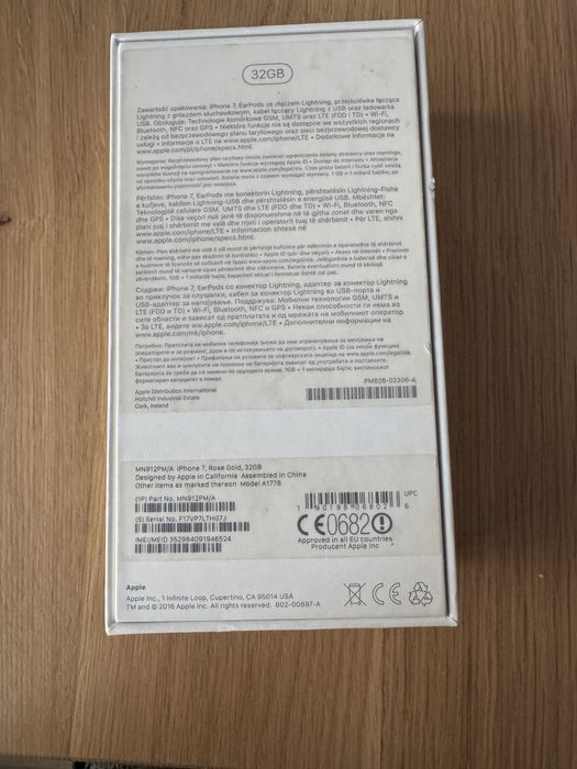 Iphon 7 Rose Gold 32GB