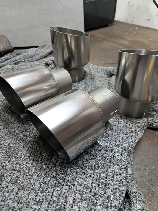 Końcówki wydechu  stal nierdzewna 90mm,100mm ,114mm , 129 mm