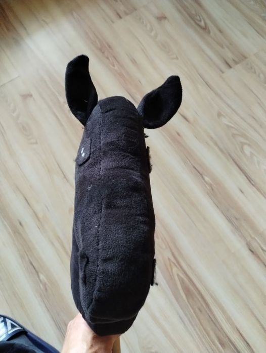 Konik hobbyhors brązowy
