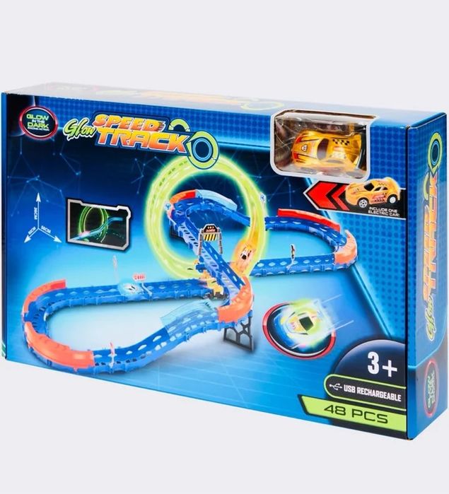 Гоночна траса що світиться трек SpeedTrack 3+