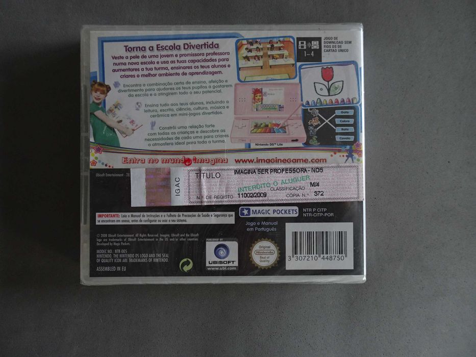 Jogo Nintendo DS - Imagina ser professora (Selado)