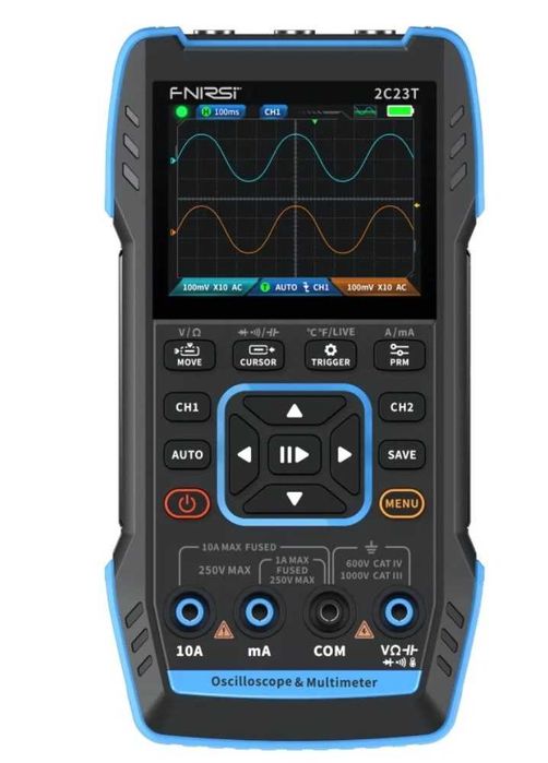 Цифровой осциллограф FNIRSI 2C23T -мультиметр и генератор сигналов