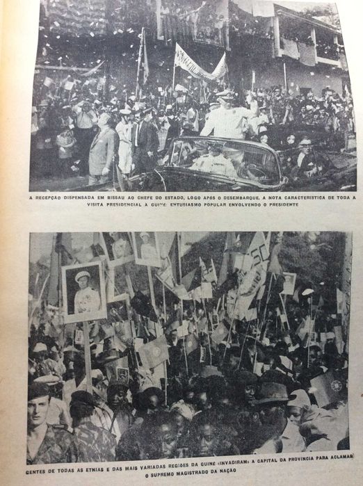 Suplemento do Diario da manhã, 1968. Viagem presidencial...Estado Novo