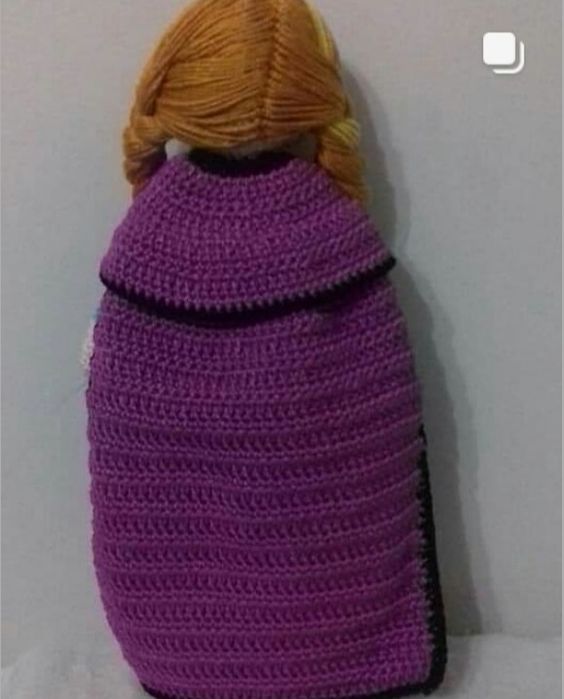 Princesas da Disney Elsa e Anna Amigurumi